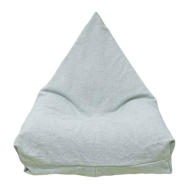 Dětský sedací vak šedomodrý Cleo Blue Sage – Lorena Canals
