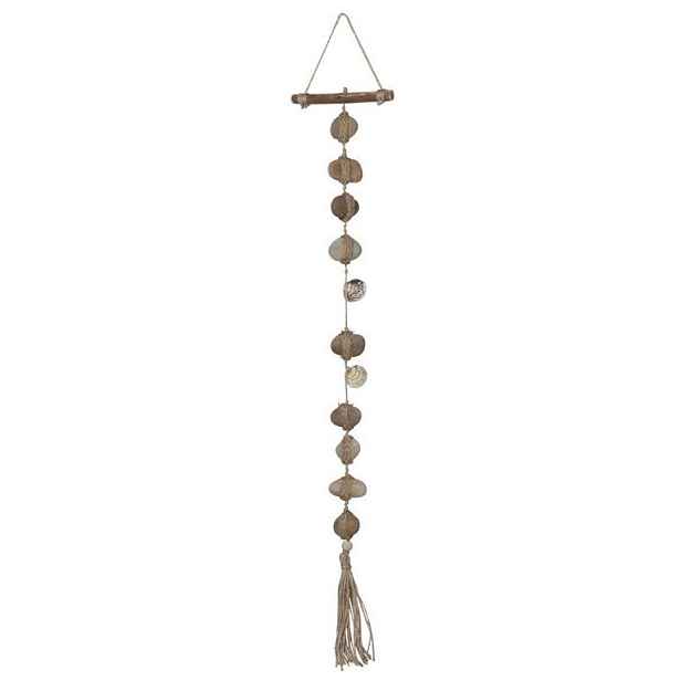 Provázek se zavěšenými kameny Stones- 70*12 cm J-Line by Jolipa