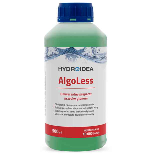 Hydroidea AlgoLess 500 ml zabraňuje vzniku řas