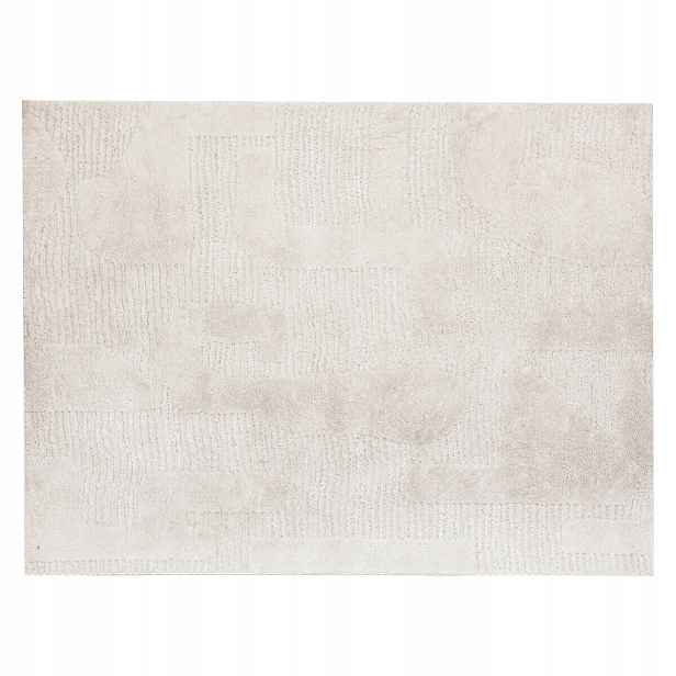 Koberec Bílý Měkký Stylový Elegantní Odolný Anoai 200 X 150 CM