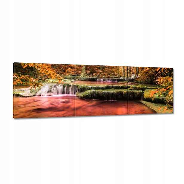 Obrazy 120x40 Vodopád v Kanchanaburi