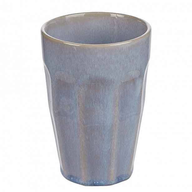 Butlers BERGAMO Hrnek Latte macchiato 330 ml - sv .modrá