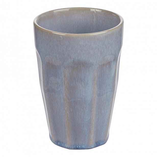 Butlers BERGAMO Hrnek Latte macchiato 330 ml - sv .modrá