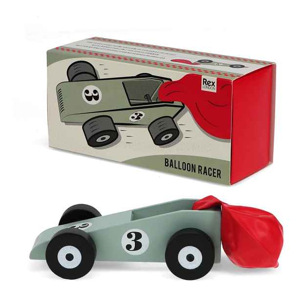 Interaktivní hračka Balloon-powered Racer – Rex London