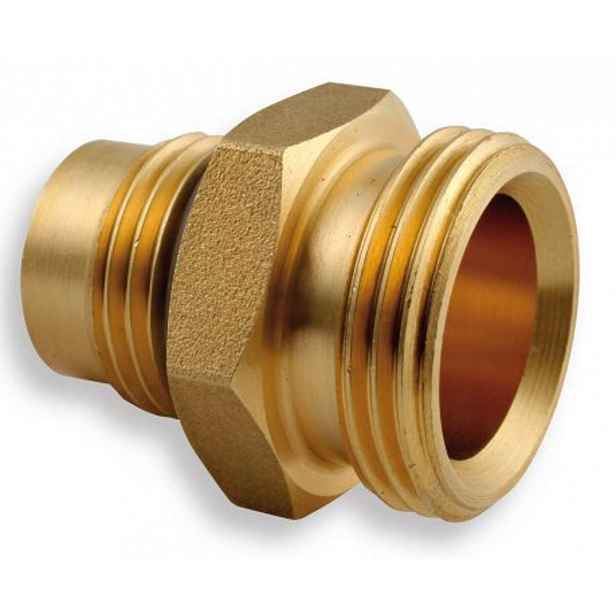 Novaservis - Sedlo průtokoměru 1/2"-3/4" spodní díl, mosaz N10POR