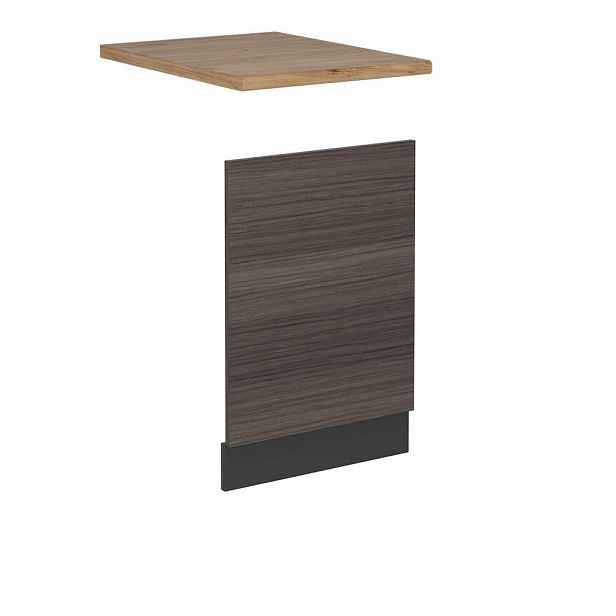 Vicco PŘEDNÍ PANEL R-Line Ušlechtilá šedá 45 cm , PD Dub