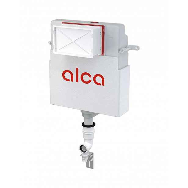 Alca - Předstěnová instalace pro stojící WC, dávkovač tablet, pro zazdívání, stavební výška 1,06 m AM112