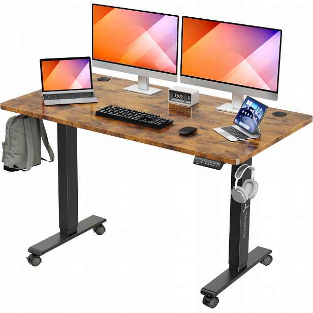 Elektrický psací stůl Triadyn WorkBase 1407 Nastavení výšky 140 x 70 cm