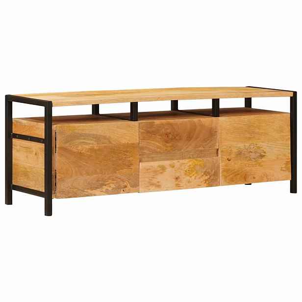 vidaXL Úložné skříně Hnědá 110 x 30 x 40 cm Masivní mangové dřevo