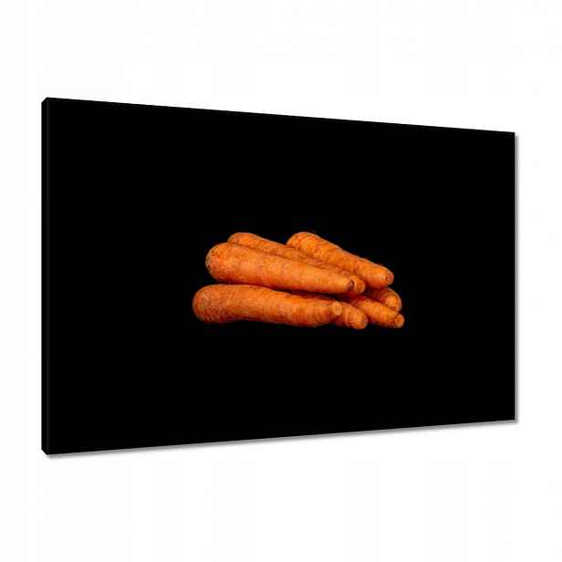 Obrazy 90x60 Oranžové mrkve