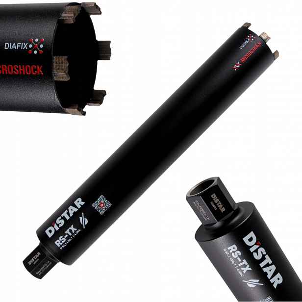 Distar Vrták Diamantový Korunka Do Betonu 82x450 mm 1 1/4 Unc Rs-tx