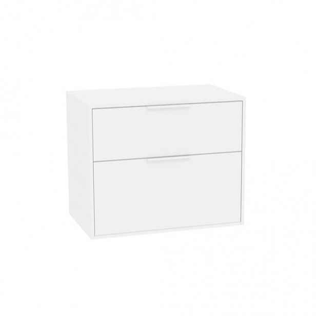 Roca Optica koupelnová skříňka bez umyvadla 78,5x56,5x45,5 cm bílá matná mat OPTDESK802ZBM