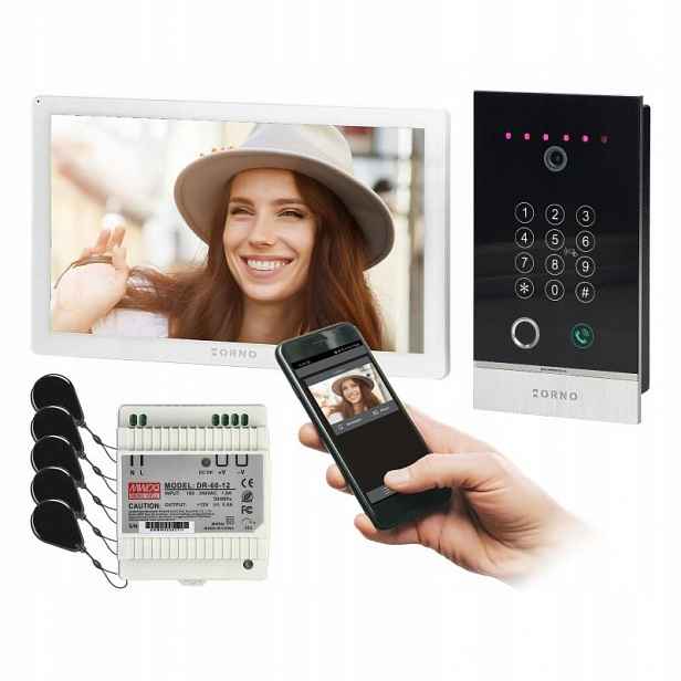 Sada videotelefonů Guardo, Wi-Fi Tuya Smart, šifrovač, čtečka linek