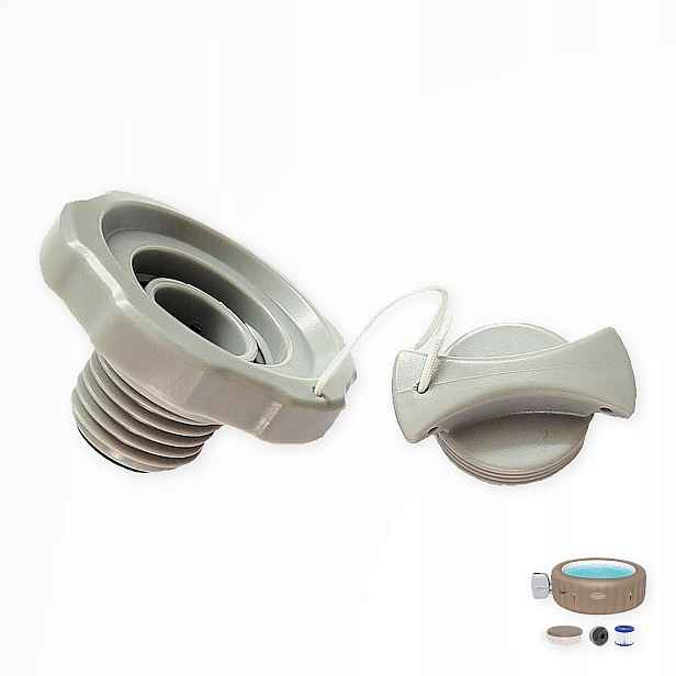 Šroubovací ventil do lázní Lay-z-spa Bestway 60017 Palm Springs AirJet 196 x 71 cm