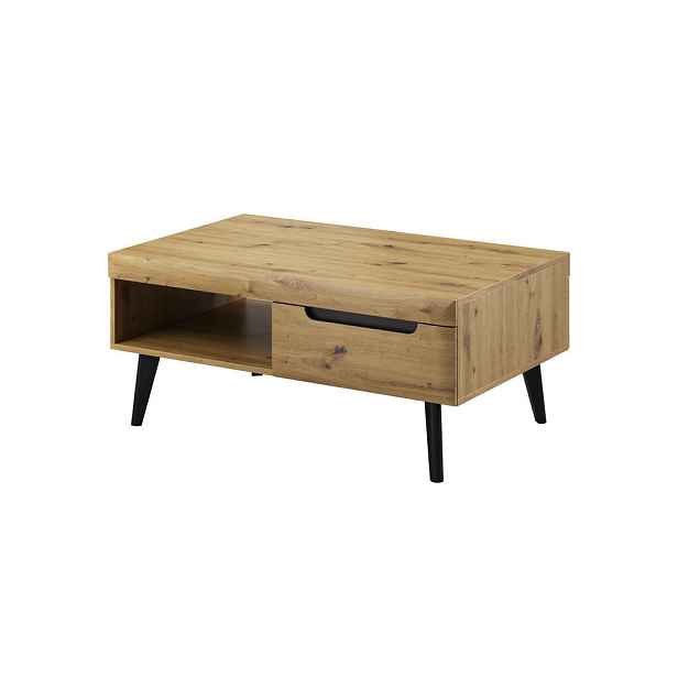MASSENO KONFERENČNÍ STOLEK NORDICO, 107/46/67 cm, dub Artisan