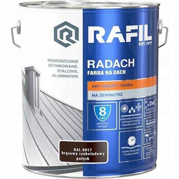 Radach 10L hnědý čokoládový Ral 8017 lesk Rafil