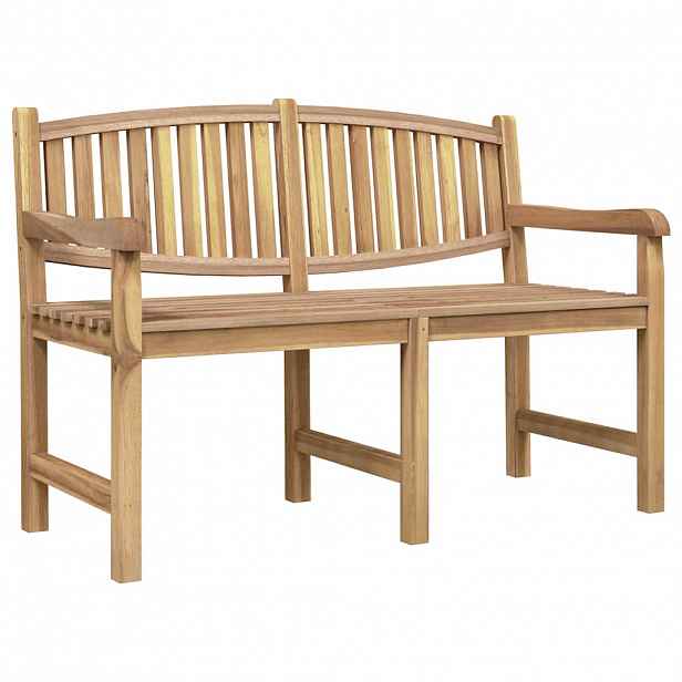 vidaXL Zahradní lavice 149,5 x 60 x 90 cm masivní teakové dřevo