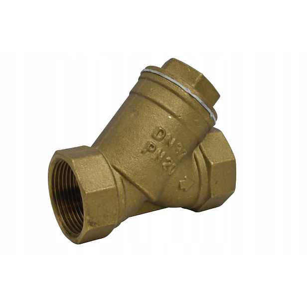 Šikmý filtr na plyn 5/4" Dn 32 mosazný Ff (Perfexim)