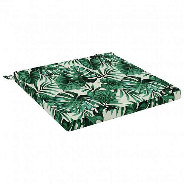 vidaXL Polstr s jedním kusem SOEST 100% polyester Vzor listů