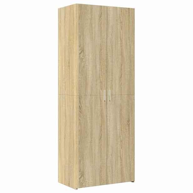 vidaXL Skříň highboard dub sonoma 70 x 42,5 x 185 cm kompozitní dřevo