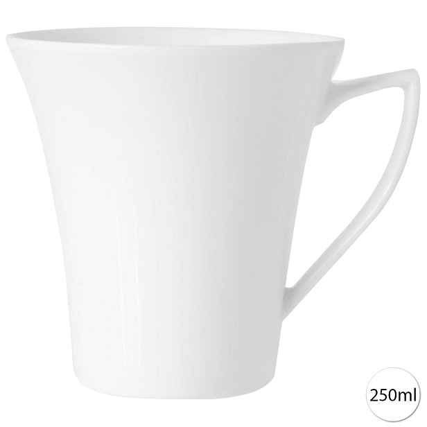 HomeDelux HD12061 Porcelánový šálek 250ml, bílý