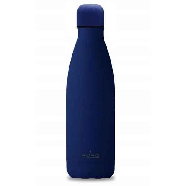 Puro Icon Termoláhev Z Nerezové Oceli 500 ml tmavě modrá