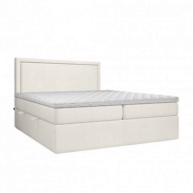 AltaBeds KONTINENTÁLNÍ postel JODAN 120/200 cm Krémová