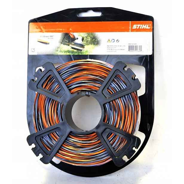 Žací struna 3-dílná silná Carbon CF3 2,7 mm 53 m