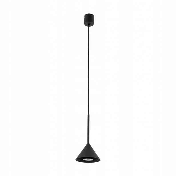 Závěsná Stropní Svítidlo Převis Černá GU10 145 cm Cono Kompaktní Tk Lighting