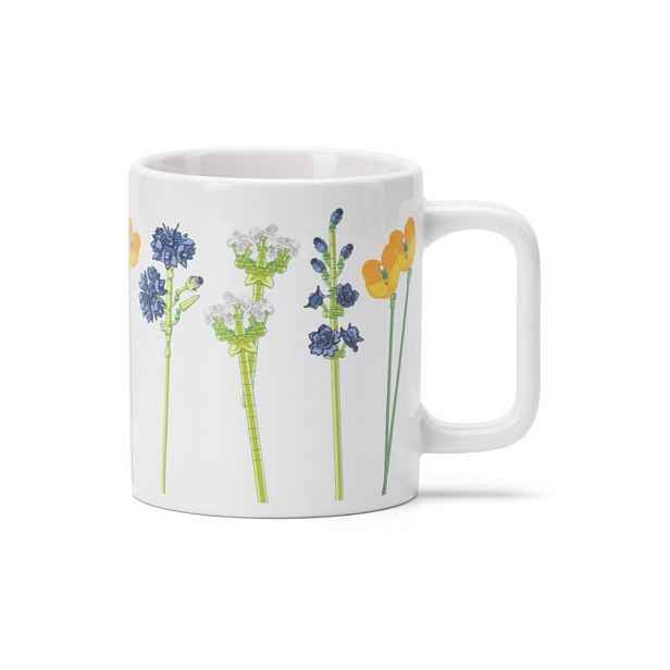 Bílý keramický dětský hrnek 300 ml Meadow Flowers – LEGO®