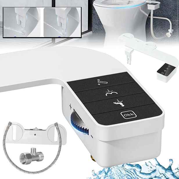 Inteligentní Wc Sedátko S Myčkou, Bidet, Wc Sedátko G3/8, Odolné