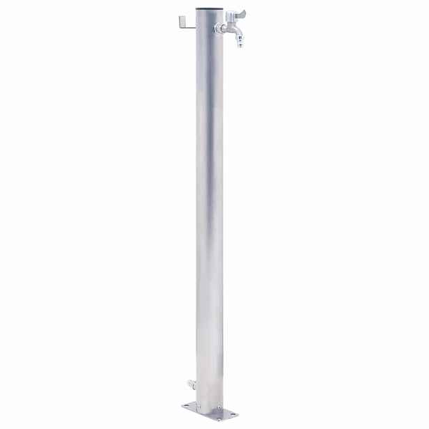 vidaXL Zahradní sloupek na vodu 60 cm nerezová ocel kulatý
