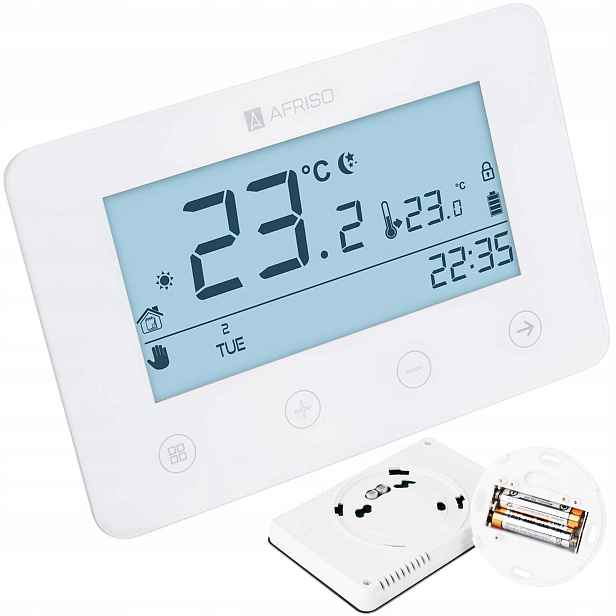 Programovatelný Pokojový Termostat S Bateriovým Regulátorem Teploty Afriso