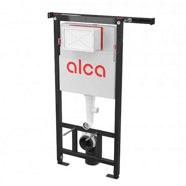 Alca - Předstěnová instalace ECOLOGY pro závěsné WC, dávkovač tablet, výška 1,12 m AM102/1120E