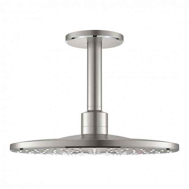 Grohe Rainshower SmartActive - Hlavová sprcha 310, sprchové rameno 14 cm, 2 proudy, supersteel 26477DC0