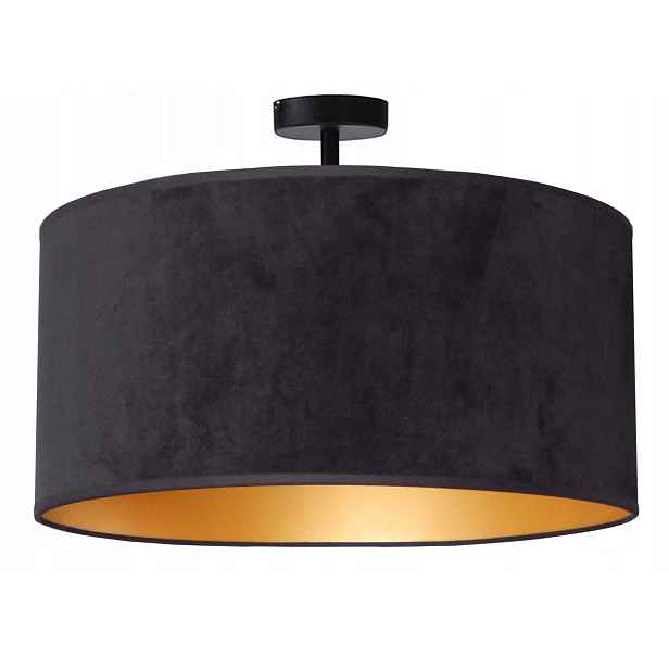 Lampa Do Ložnice Obývacího Pokoje Abažur Velur FI30 Závěsná Stropní Stropní Svítidlo