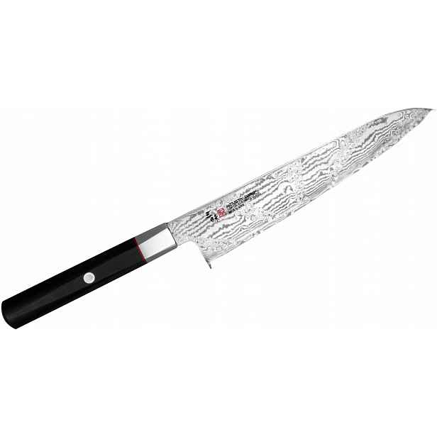 Nůž šéfkuchaře Gyuto Mcusta Zanmai Splash 21 cm VG-10 damascen pakka