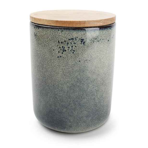 Kameninová dóza na potraviny Meridian – Salt&Pepper