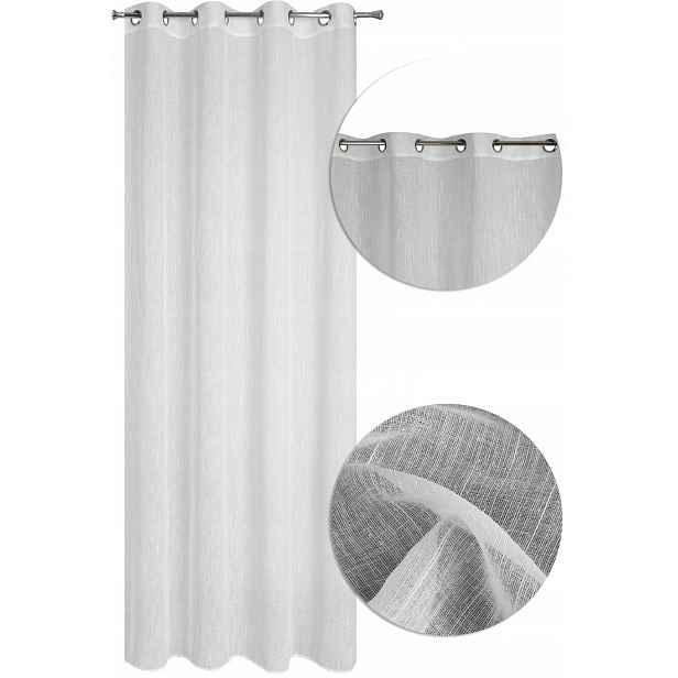 Hotové záclony na průchodkách do obývacího pokoje kuchyně 300 x 250 cm Carla
