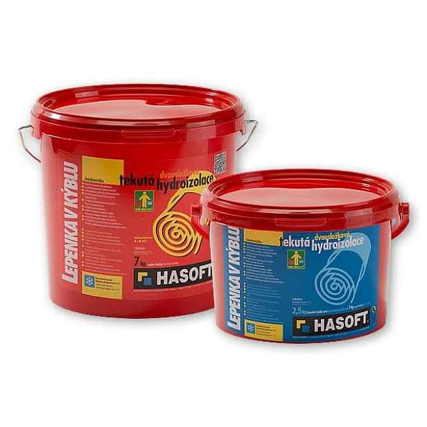 Lepenka v kýblu Hasoft 7 kg + 2,5 l