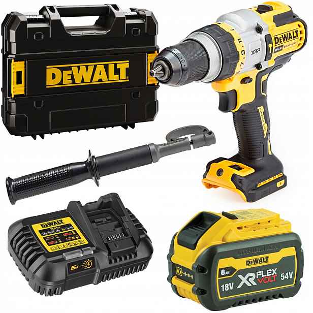 příklep Aku Šroubovák 126 Nm Flexvolt 6Ah DeWALT DCD999T1