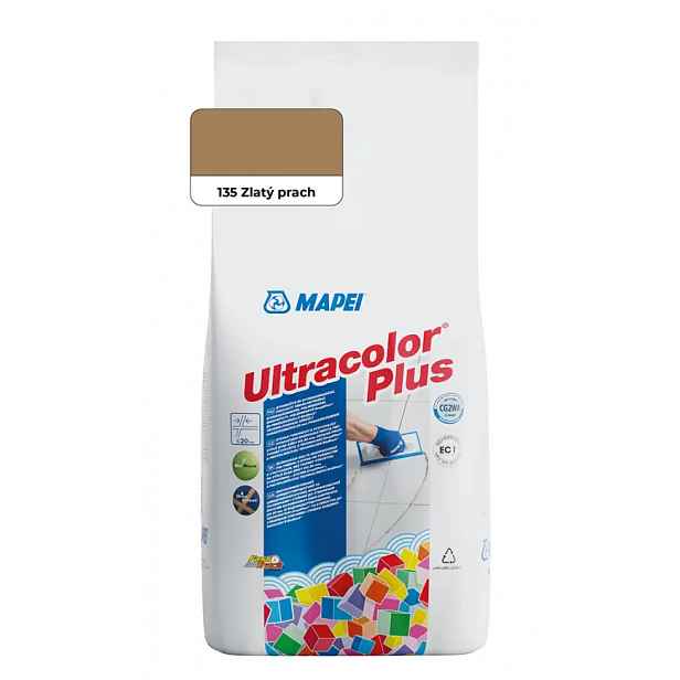 Spárovací hmota Mapei Ultracolor Plus 2 kg 135 zlatý prach