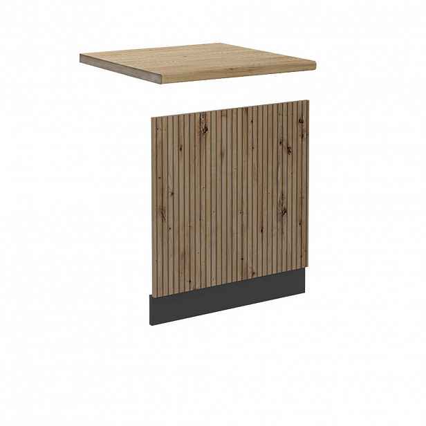 Vicco PŘEDNÍ PANEL R-Line Řemeslný dub 60 cm , PD Dub