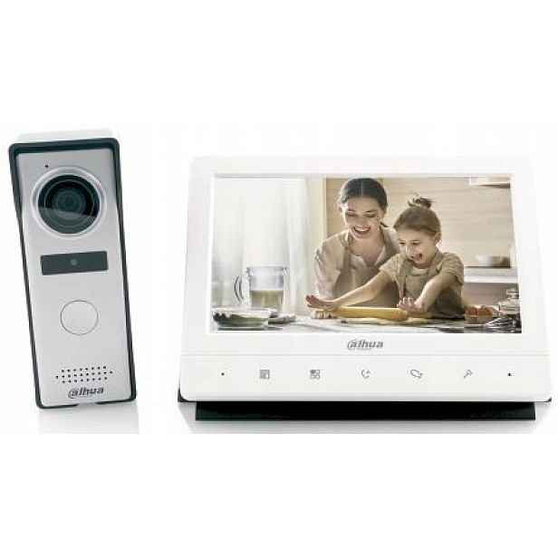 Videotelefonní sada Dahua KTA02 s 7" Tft-lcd obrazovkou