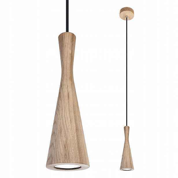 Led Lampa Závěsná Nad Stůl Závěsná Dubová Lampa