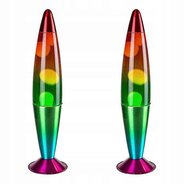 Rabalux Sada 2 x Dekorativní stolní lampa multicolor Lollipop Rainbow 2
