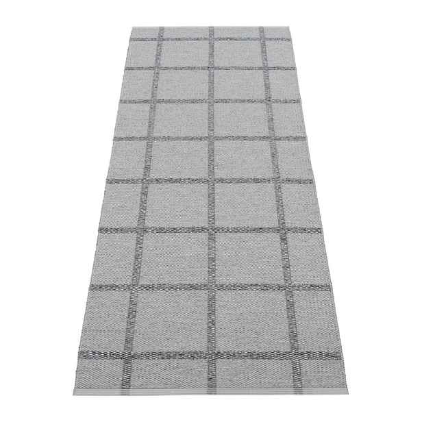 Šedý vnitřní a venkovní běhoun 70x225 cm Ada Grey – Pappelina