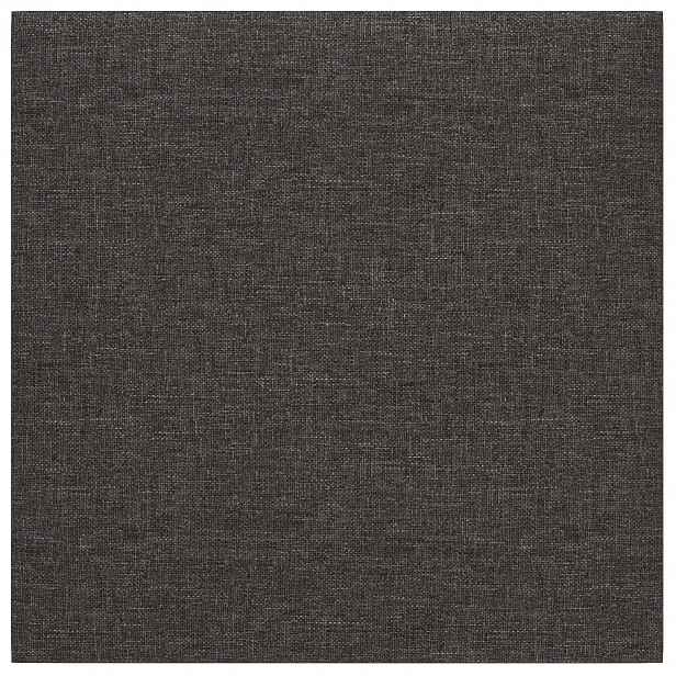 vidaXL Nástěnný čelník 12 ks 30 x 30 cm Tmavě šedá textil