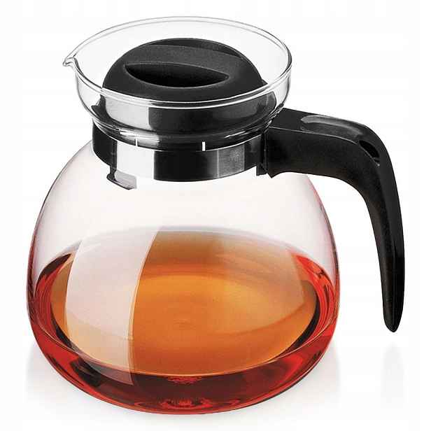 Skleněná konvice na kávu a čaj 2,3 l