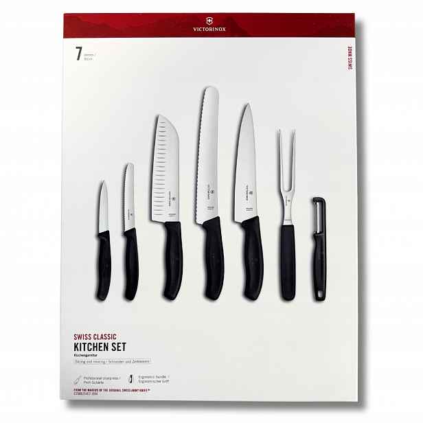 Victorinox kuchyňský set 7 kusů 6.7133.71 g